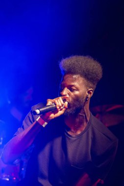 Faro, Portekiz: 30 Ağustos, 2018 - müzik grubu, Papillon, Festival F üzerinde gerçekleştirir