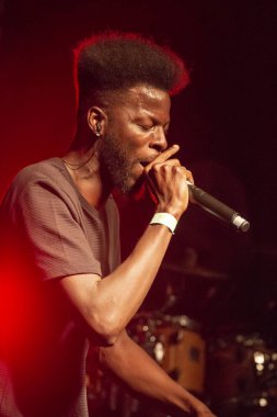 Faro, Portekiz: 30 Ağustos, 2018 - müzik grubu, Papillon, Festival F üzerinde gerçekleştirir