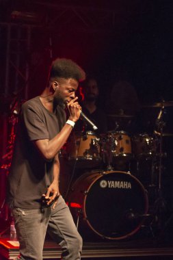 Faro, Portekiz: 30 Ağustos, 2018 - müzik grubu, Papillon, Festival F üzerinde gerçekleştirir