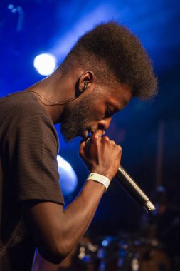 Faro, Portekiz: 30 Ağustos, 2018 - müzik grubu, Papillon, Festival F üzerinde gerçekleştirir