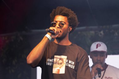 Faro, Portekiz: 30 Ağustos, 2018 - müzik grubu, Sacik kaş, Festival F üzerinde gerçekleştirir