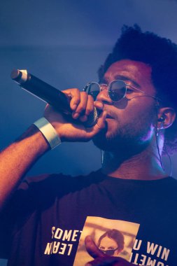 Faro, Portekiz: 30 Ağustos, 2018 - müzik grubu, Sacik kaş, Festival F üzerinde gerçekleştirir