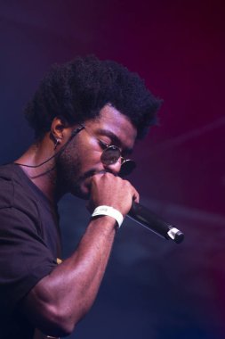 Faro, Portekiz: 30 Ağustos, 2018 - müzik grubu, Sacik kaş, Festival F üzerinde gerçekleştirir