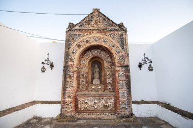Küçük kemik Şapeli'nde Old Town, Faro, Algarve, Portekiz Se Cathedral (Faro Katedrali).