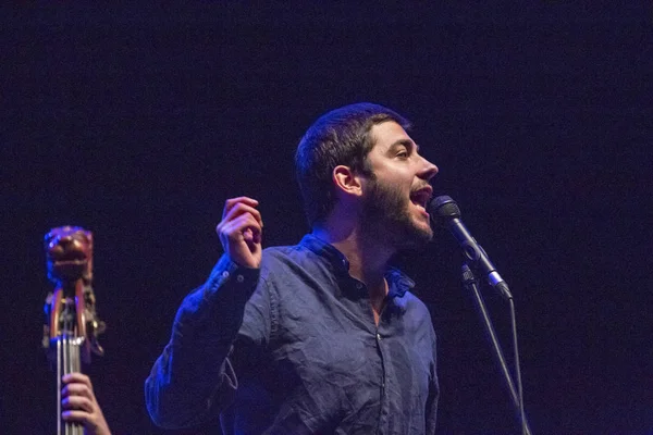 Faro Portugal Agosto 2018 Salvador Sobral Artista Realiza Festival — Foto de Stock