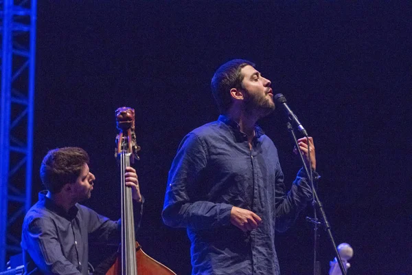 Faro Portugal Agosto 2018 Salvador Sobral Artista Realiza Festival — Foto de Stock