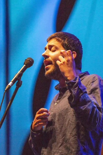 Faro Portugal Agosto 2018 Salvador Sobral Artista Realiza Festival — Foto de Stock