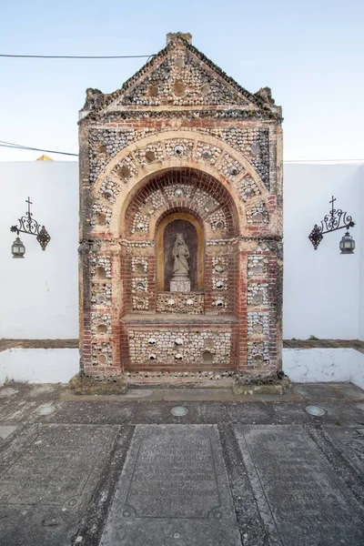 Petite Chapelle Osseuse Cathédrale Cathédrale Faro Dans Vieille Ville Faro — Photo