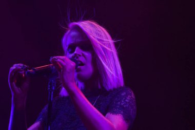 Faro, Portekiz: 31 Ağustos, 2018 - müzik grubu, Aurea, Festival F üzerinde gerçekleştirir