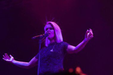 Faro, Portekiz: 31 Ağustos, 2018 - müzik grubu, Aurea, Festival F üzerinde gerçekleştirir