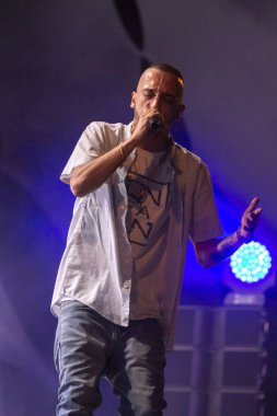 Faro, Portekiz: 1 Eylül, 2018 - müzik grubu, Piruka, Festival F, Faro, Portekiz şehir büyük bir festival gerçekleştirir.