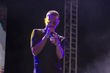 Faro, Portekiz: 1 Eylül, 2018 - müzik grubu, Piruka, Festival F, Faro, Portekiz şehir büyük bir festival gerçekleştirir.