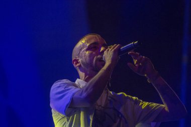 Faro, Portekiz: 1 Eylül, 2018 - müzik grubu, Piruka, Festival F, Faro, Portekiz şehir büyük bir festival gerçekleştirir.