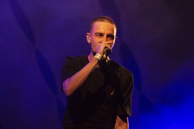 Faro, Portekiz: 1 Eylül, 2018 - müzik grubu, Piruka, Festival F, Faro, Portekiz şehir büyük bir festival gerçekleştirir.