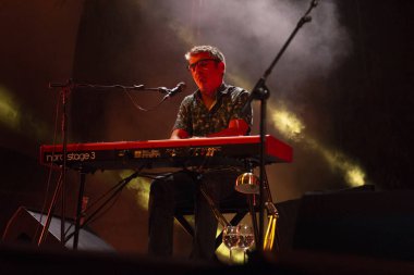 Faro, Portekiz: Festival F, Faro, Portekiz şehir büyük bir festival müzik grubu, Sergio Godinho, 31 Ağustos, 2018 - gerçekleştirir.