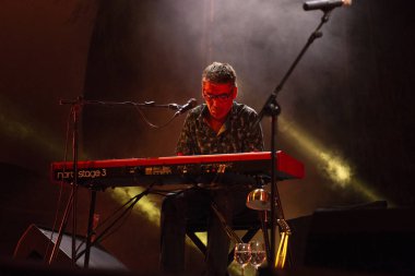 Faro, Portekiz: Festival F, Faro, Portekiz şehir büyük bir festival müzik grubu, Sergio Godinho, 31 Ağustos, 2018 - gerçekleştirir.