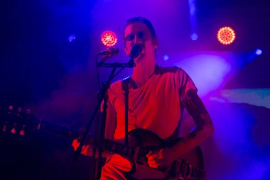 Faro, Portekiz: Festival F, Faro, Portekiz şehir büyük bir festival müzik grubu, efsanevi Tigerman, 31 Ağustos, 2018 - gerçekleştirir.