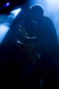 Faro, Portekiz: Festival F, Faro, Portekiz şehir büyük bir festival müzik grubu, efsanevi Tigerman, 31 Ağustos, 2018 - gerçekleştirir.