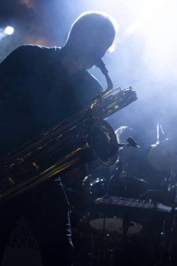 Faro, Portekiz: Festival F, Faro, Portekiz şehir büyük bir festival müzik grubu, efsanevi Tigerman, 31 Ağustos, 2018 - gerçekleştirir.