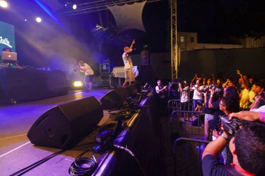 Faro, Portekiz: 2 Eylül, 2018 - müzik grubu, Kappa Jotta, Festival F üzerinde gerçekleştirir