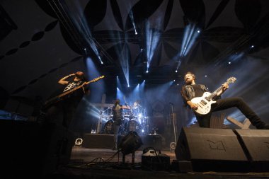 Faro, Portekiz: 2 Eylül, 2018 - müzik grubu, Moonspell, Festival F, Faro, Portekiz şehir büyük bir festival gerçekleştirir.