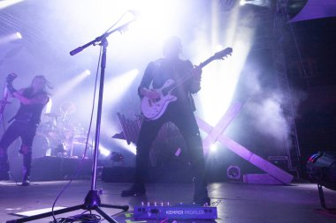 Faro, Portekiz: 2 Eylül, 2018 - müzik grubu, Moonspell, Festival F, Faro, Portekiz şehir büyük bir festival gerçekleştirir.