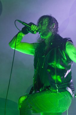 Faro, Portekiz: 2 Eylül, 2018 - müzik grubu, Moonspell, Festival F, Faro, Portekiz şehir büyük bir festival gerçekleştirir.