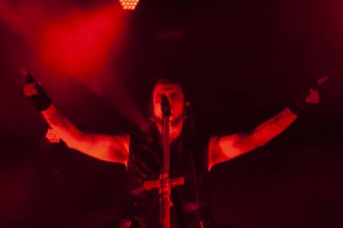 Faro, Portekiz: 2 Eylül, 2018 - müzik grubu, Moonspell, Festival F, Faro, Portekiz şehir büyük bir festival gerçekleştirir.