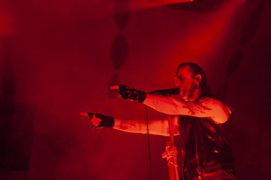 Faro, Portekiz: 2 Eylül, 2018 - müzik grubu, Moonspell, Festival F, Faro, Portekiz şehir büyük bir festival gerçekleştirir.