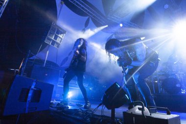 Faro, Portekiz: 2 Eylül, 2018 - müzik grubu, Moonspell, Festival F, Faro, Portekiz şehir büyük bir festival gerçekleştirir.