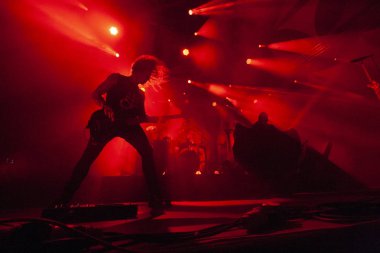 Faro, Portekiz: 2 Eylül, 2018 - müzik grubu, Moonspell, Festival F, Faro, Portekiz şehir büyük bir festival gerçekleştirir.