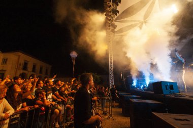 Faro, Portekiz: 2 Eylül, 2018 - müzik grubu, Moonspell, Festival F, Faro, Portekiz şehir büyük bir festival gerçekleştirir.