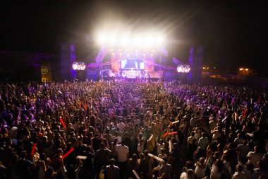 Faro, Portekiz: 2 Eylül, 2018 - müzik grubu colective, 90s, intikamı Festivali F üzerinde gerçekleştirir