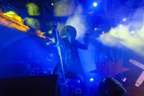 Faro, Portekiz: 2 Eylül, 2018 - müzik grubu, Moonspell, Festival F, Faro, Portekiz şehir büyük bir festival gerçekleştirir.