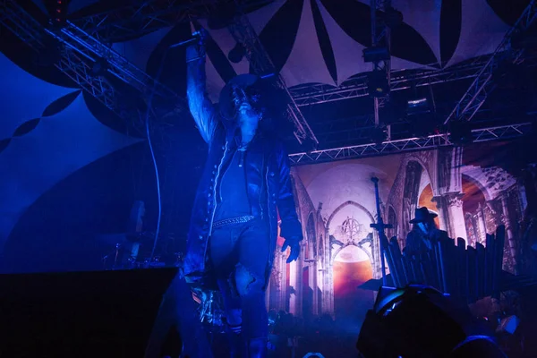 Faro Portugal Septiembre 2018 Banda Música Moonspell Actúa Festival Gran — Foto de Stock