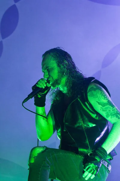 Faro Portugal Septiembre 2018 Banda Música Moonspell Actúa Festival Gran — Foto de Stock