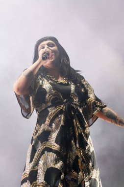 Faro, Portekiz: 2 Eylül, 2018 - müzik sanatçısı, The Gift, Festival F üzerinde gerçekleştirir