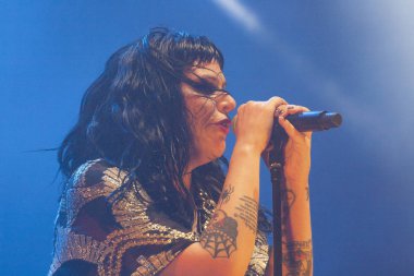 Faro, Portekiz: 2 Eylül, 2018 - müzik sanatçısı, The Gift, Festival F üzerinde gerçekleştirir