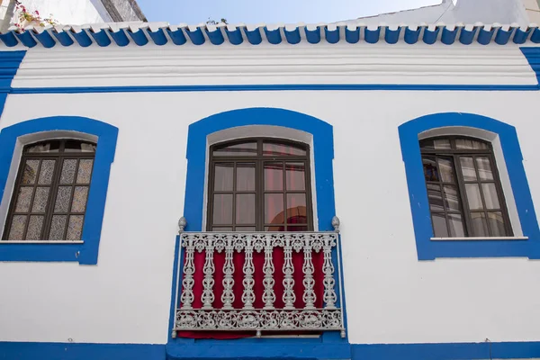 Arquitectura Típica Portuguesa Edifícios Algarve — Fotografia de Stock