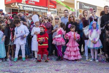 Karnaval geçit Festivali katılımcıları