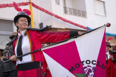 Karnaval geçit Festivali katılımcıları