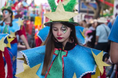 Karnaval geçit Festivali katılımcıları