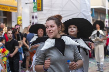 Karnaval geçit Festivali katılımcıları