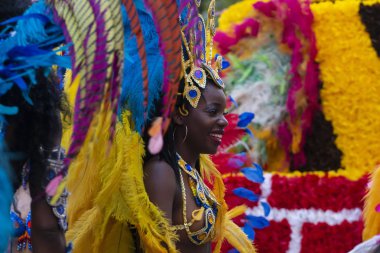 Karnaval geçit Festivali katılımcıları
