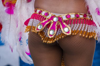 Karnaval geçit Festivali katılımcıları