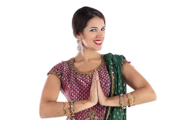 Exotic belly dancer — Stock Photo, Image