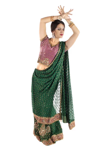 Exotic belly dancer — Stock Photo, Image