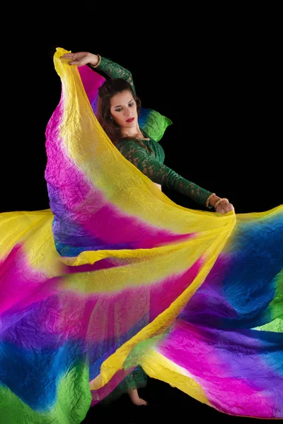 Danzatrice pancia esotica — Foto Stock