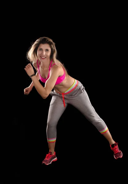 Fitness exercice fille — Photo