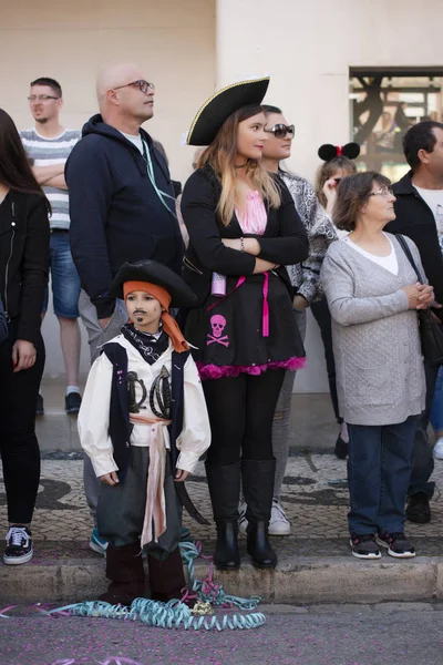 Carnival parade festival participants — Stock Photo, Image